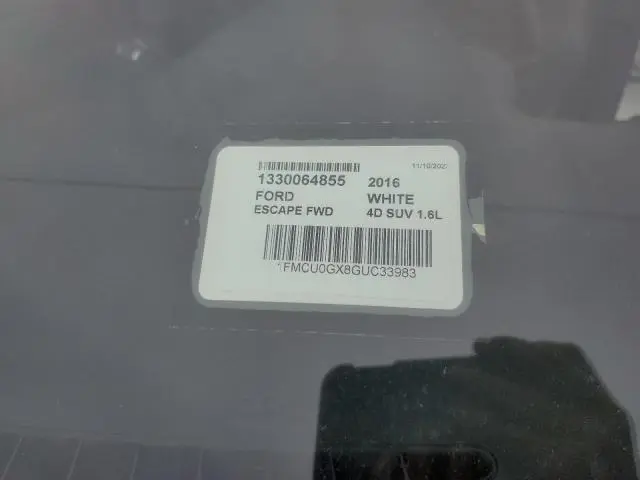 2016 FORD ESCAPE SE  