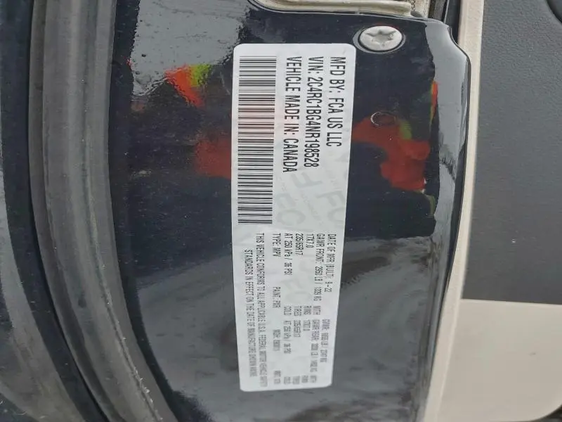 2022 CHRYSLER PACIFICA TOURING L  