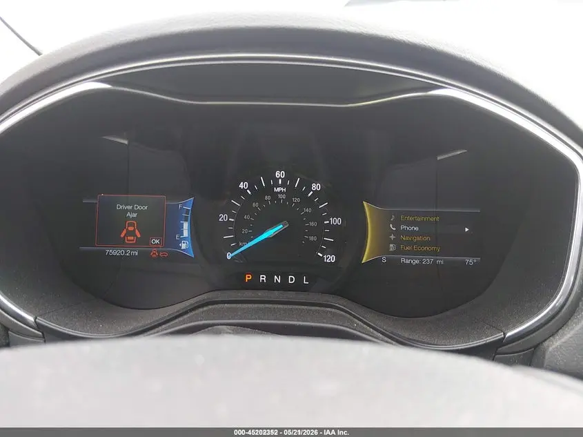 2020 FORD FUSION HYBRID SE