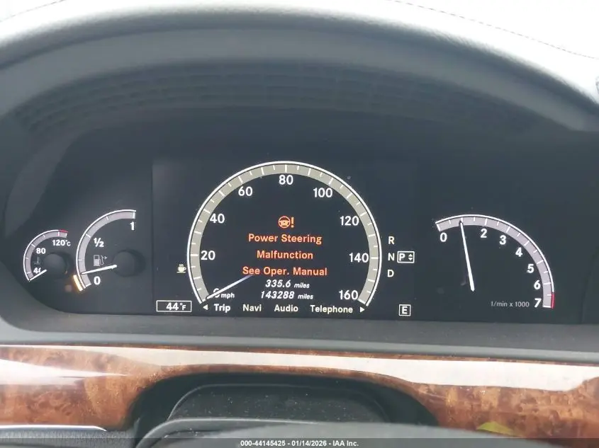 2013 MERCEDES-BENZ S 550 4MATIC