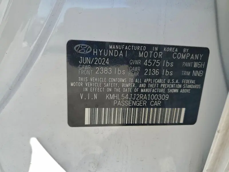 2024 HYUNDAI SONATA HYBRID  