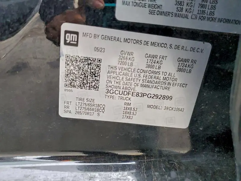 2023 CHEVROLET SILVERADO K1500 LT TRAIL BOSS  