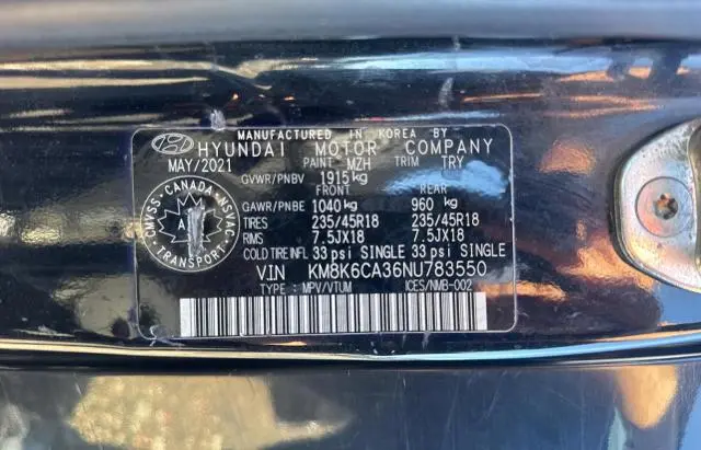 2022 HYUNDAI KONA N LINE  