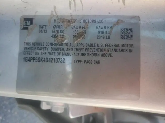 2013 BUICK VERANO 