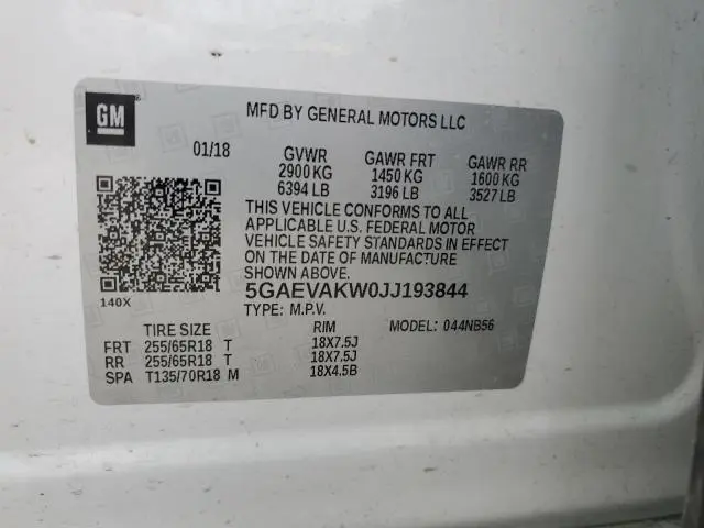 2018 BUICK ENCLAVE ESSENCE