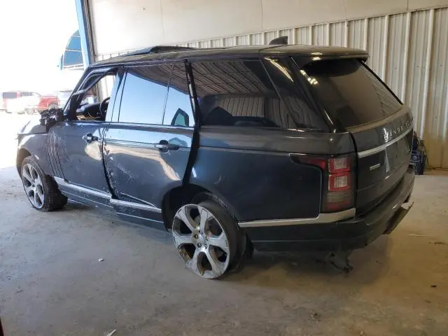 2017 LAND ROVER RANGE ROVER SUPERCHARGED  