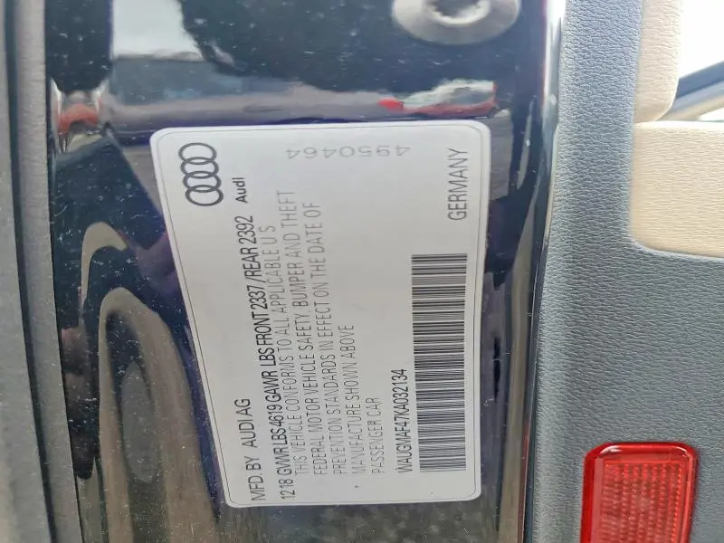 2019 AUDI A4 PREMIUM  