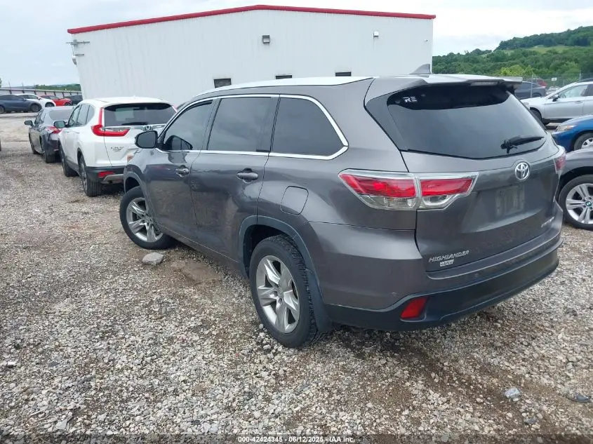 2015 TOYOTA HIGHLANDER LIMITED V6