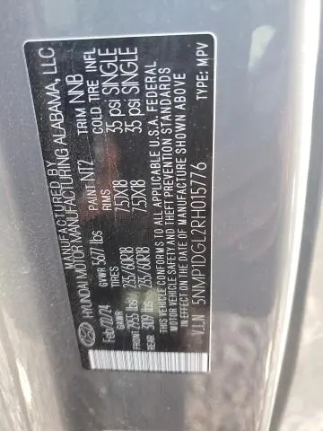 2024 HYUNDAI SANTA FE SE  