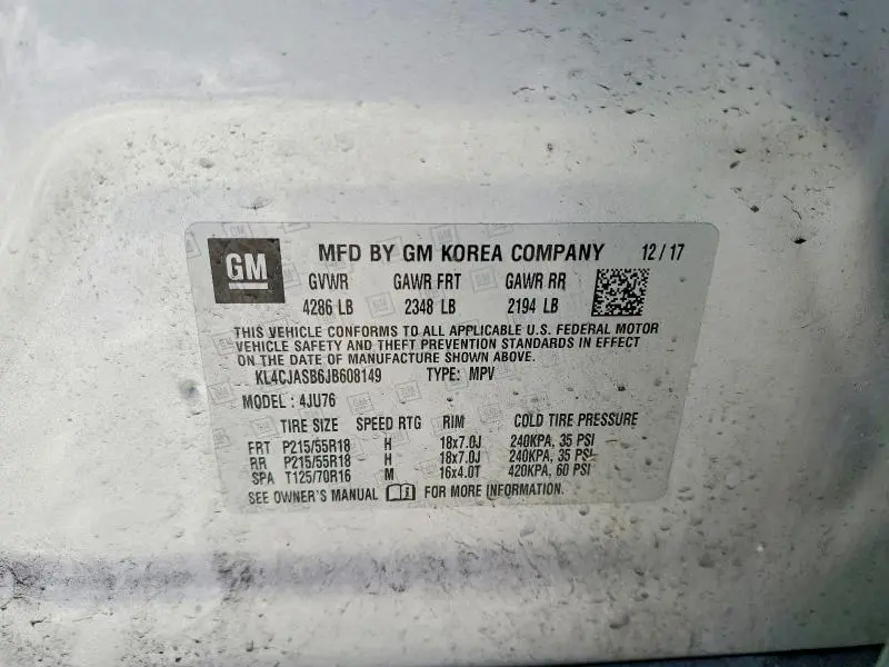 2018 BUICK ENCORE PREFERRED  