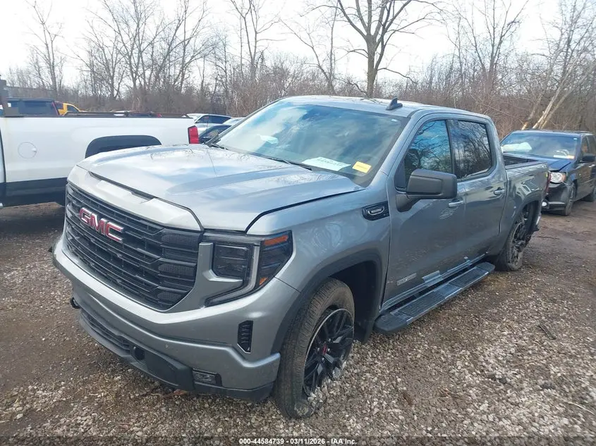 2025 GMC SIERRA 1500 4WD  SHORT BOX ELEVATION WITH 3SB