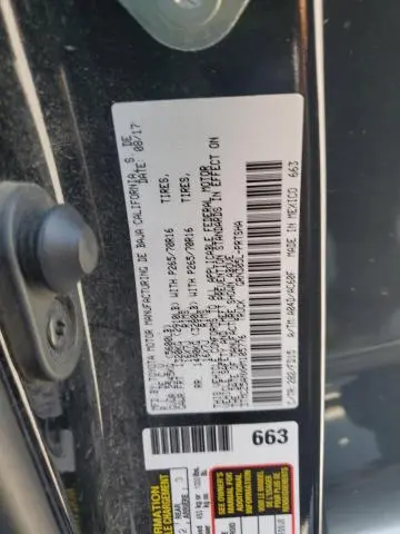2017 TOYOTA TACOMA DOUBLE CAB  