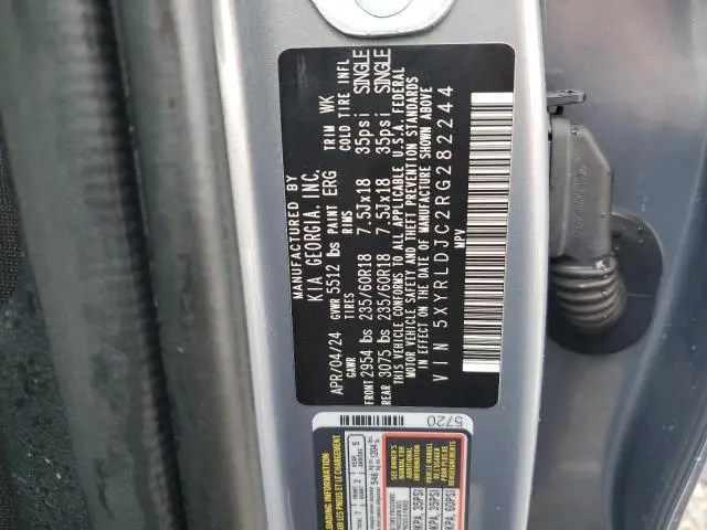 2024 KIA SORENTO S  