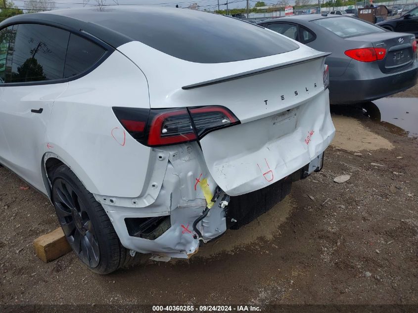 2022 TESLA MODEL Y PERFORMANCE DUAL MOTOR ALL-WHEEL DRIVE