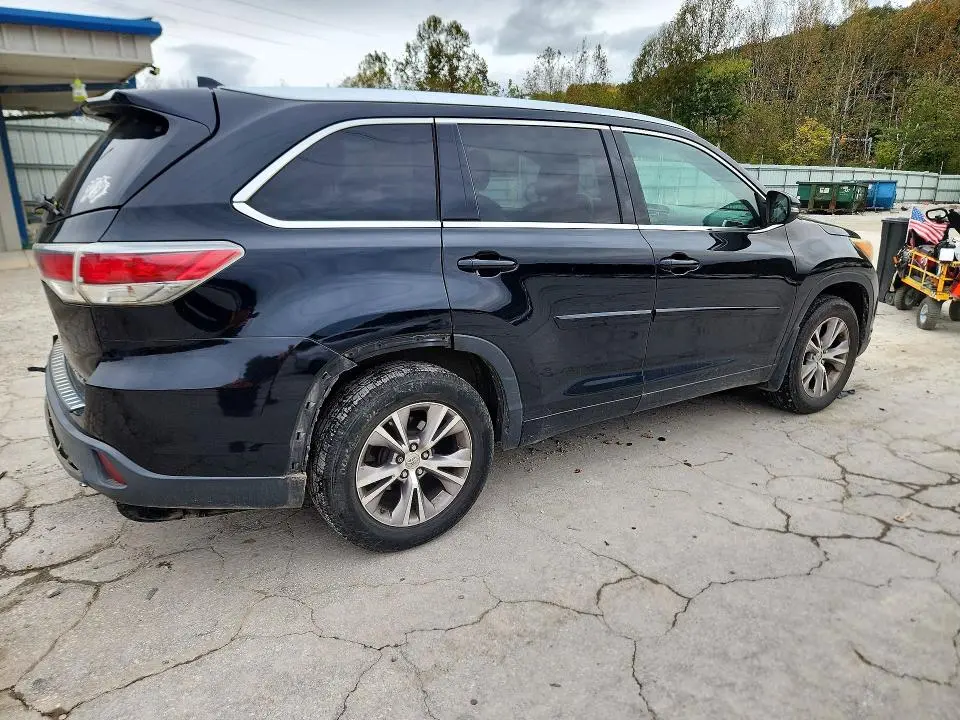2015 TOYOTA HIGHLANDER XLE  