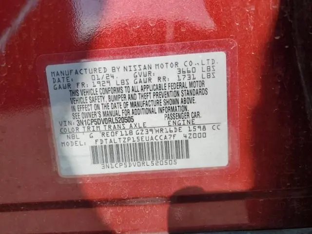 2024 NISSAN KICKS SR  