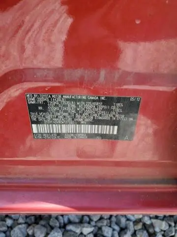 2012 TOYOTA RAV4 LIMITED  