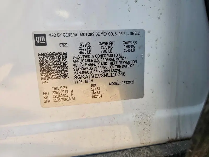 2022 GMC TERRAIN SLT  