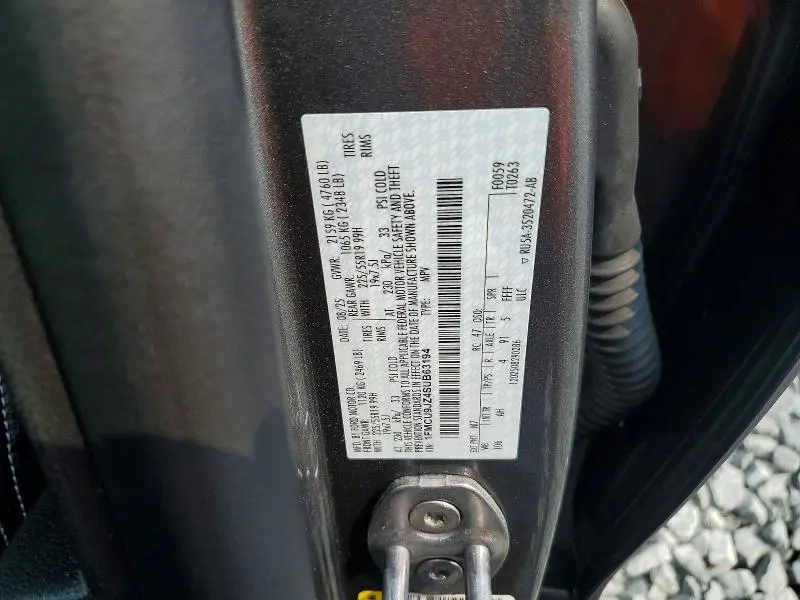 2025 FORD ESCAPE PLATINUM  