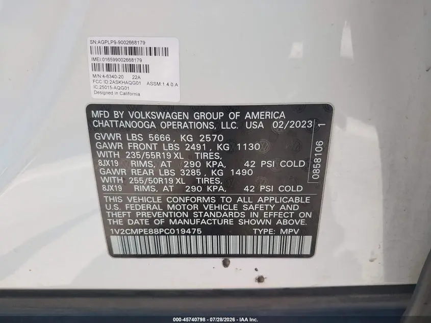 2023 VOLKSWAGEN ID.4 PRO