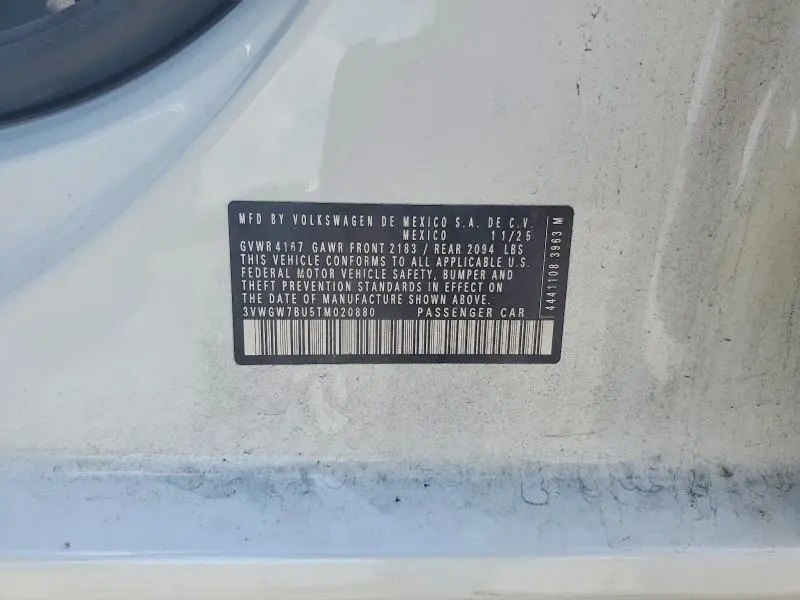 2026 VOLKSWAGEN JETTA SEL  
