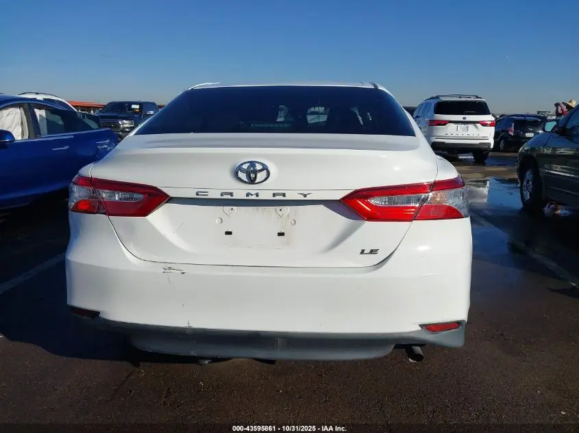 2018 TOYOTA CAMRY LE