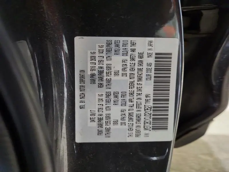 2018 MAZDA CX-9 TOURING  