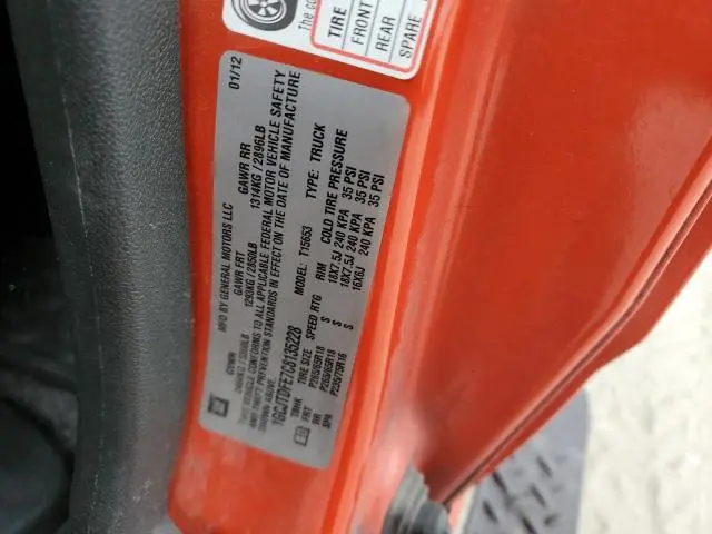 2012 CHEVROLET COLORADO LT