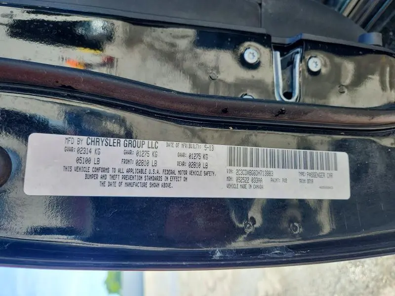 2013 DODGE CHARGER SE  