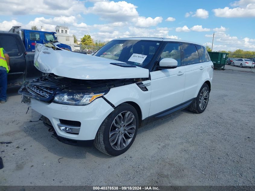 2017 LAND ROVER RANGE ROVER SPORT 3.0L V6 SUPERCHARGED HSE