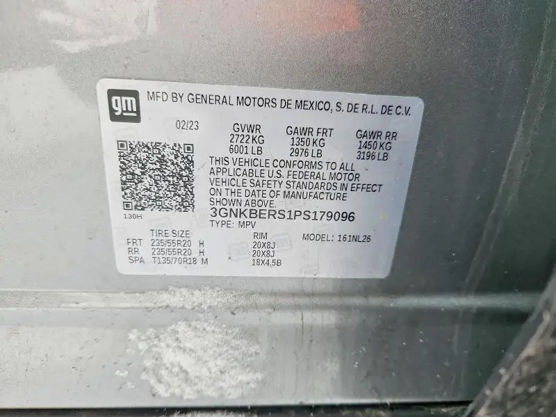 2023 CHEVROLET BLAZER RS  