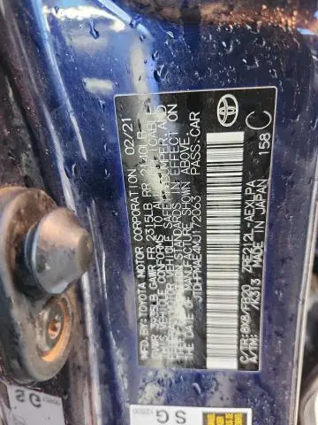 2021 TOYOTA COROLLA LE  