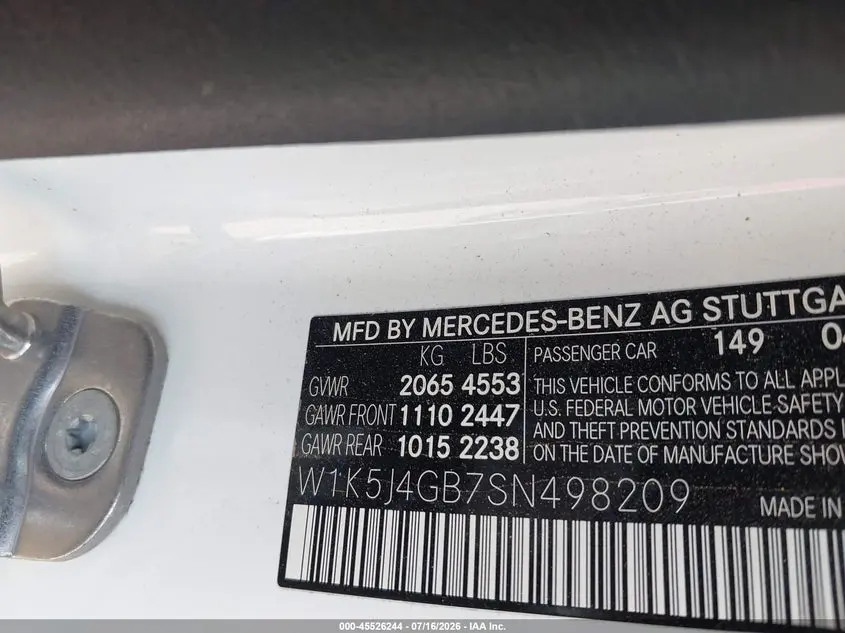 2025 MERCEDES-BENZ CLA 250 COUPE  