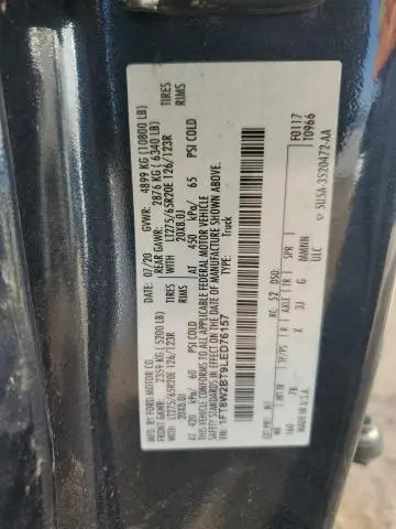 2020 FORD F250 SUPER DUTY  