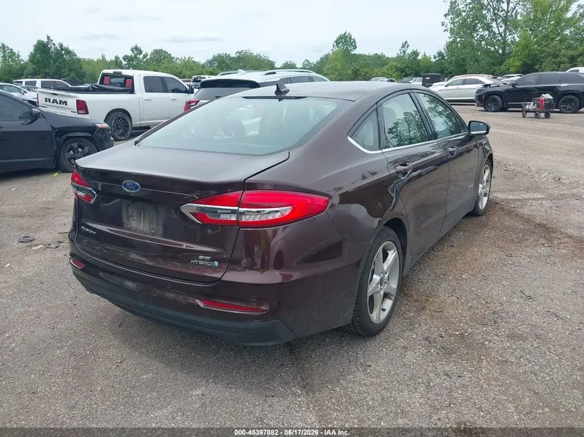 2019 FORD FUSION HYBRID SE
