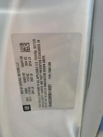 2011 BUICK LUCERNE CXL  