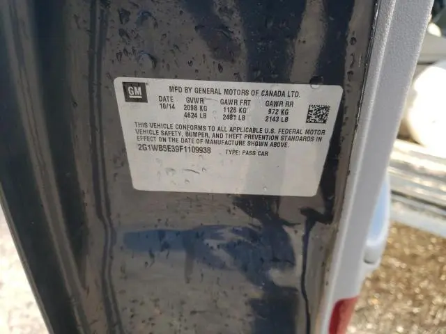 2015 CHEVROLET IMPALA LIMITED LT