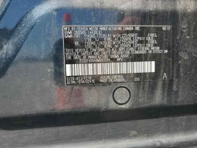 2011 TOYOTA RAV4 