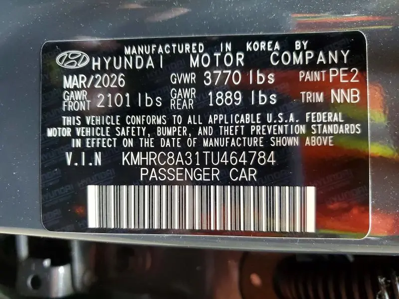 2026 HYUNDAI VENUE SEL  