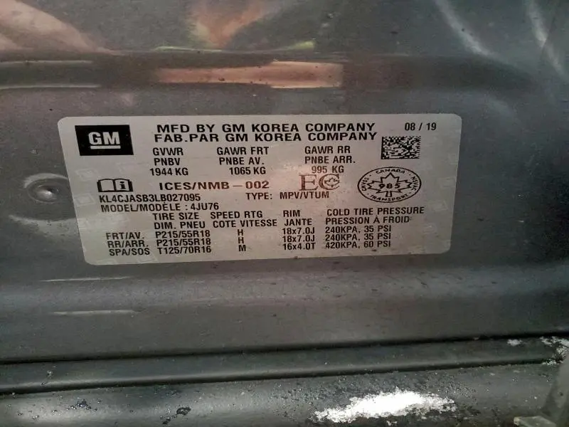 2020 BUICK ENCORE PREFERRED  