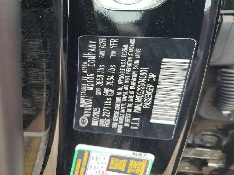 2025 HYUNDAI ELANTRA SEL SPORT  