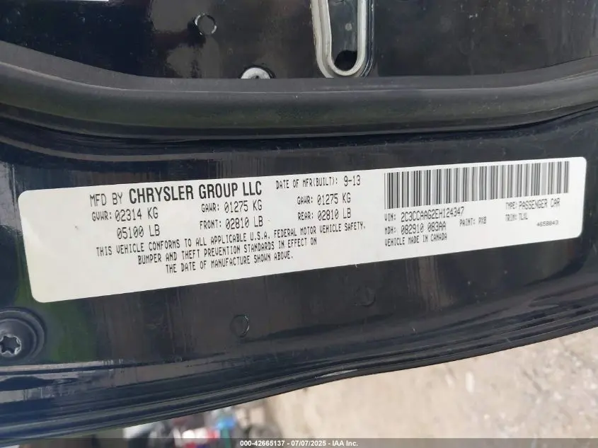 2014 CHRYSLER 300  