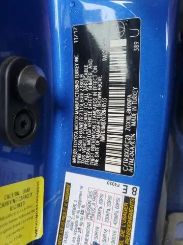 2018 TOYOTA C-HR XLE  