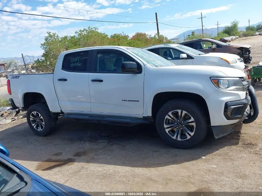 2021 CHEVROLET COLORADO 4WD  SHORT BOX Z71