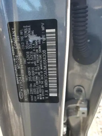 2021 HYUNDAI KONA SE
