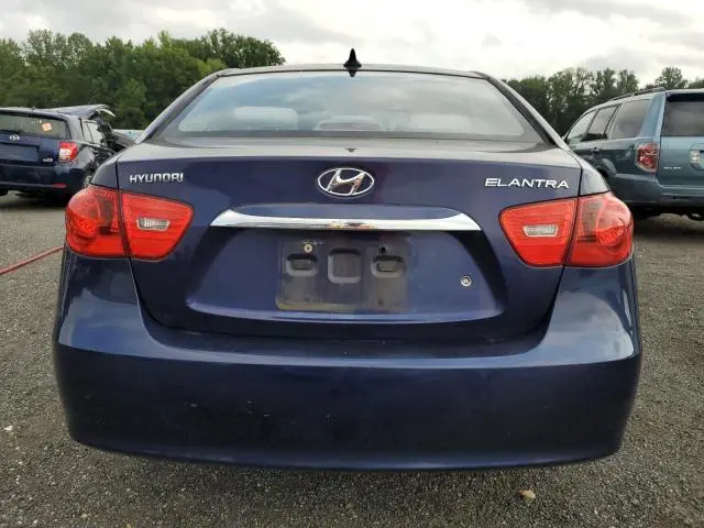 2010 HYUNDAI ELANTRA BLUE  