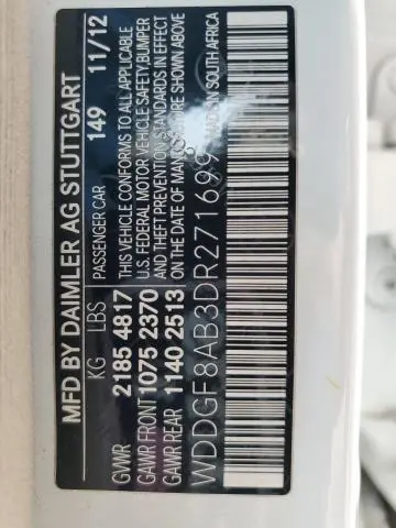 2013 MERCEDES-BENZ C 300 4MATIC  