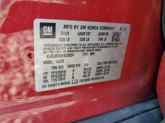 2015 BUICK ENCORE CONVENIENCE  