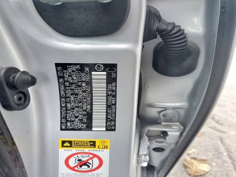 2016 LEXUS ES 350 BASE  