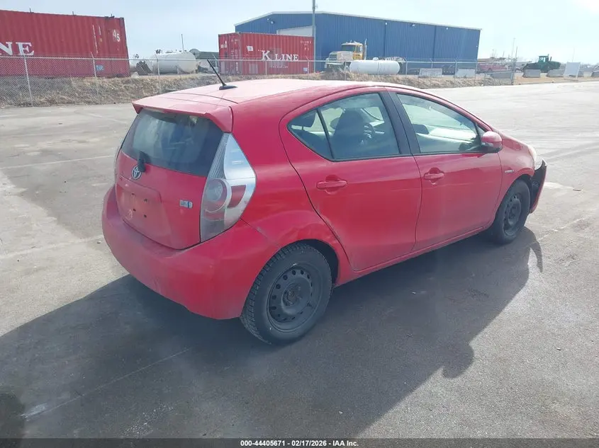 2013 TOYOTA PRIUS C THREE